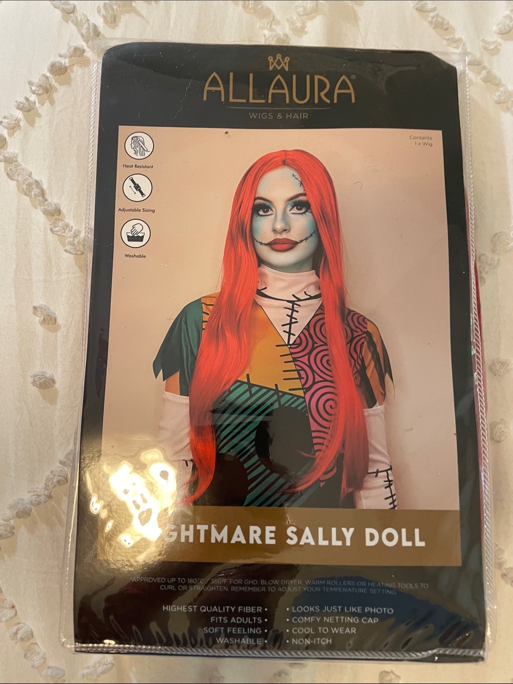 Nightmare Sally Doll Wig nwt